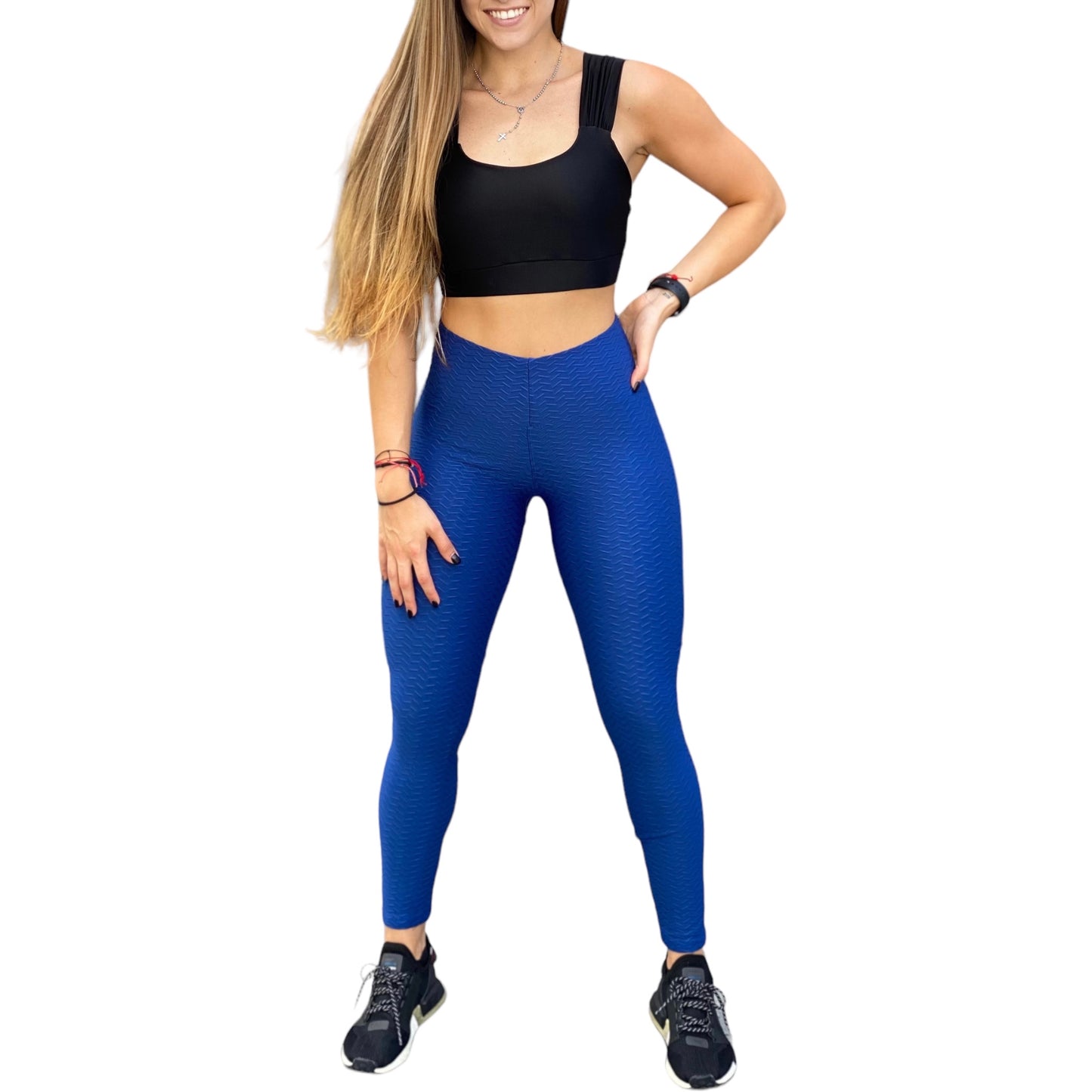 Textured Anticellulite Legging BLUE - Buy 1 Get 1 FREE