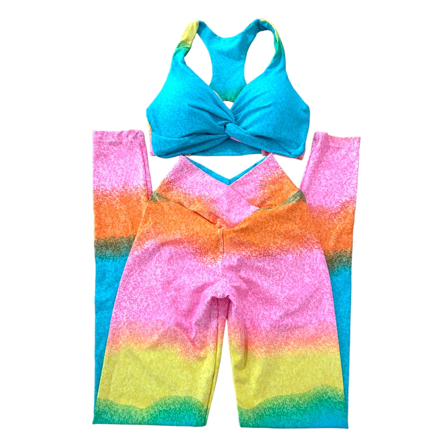 Legging Set Pastel Raibow NEW