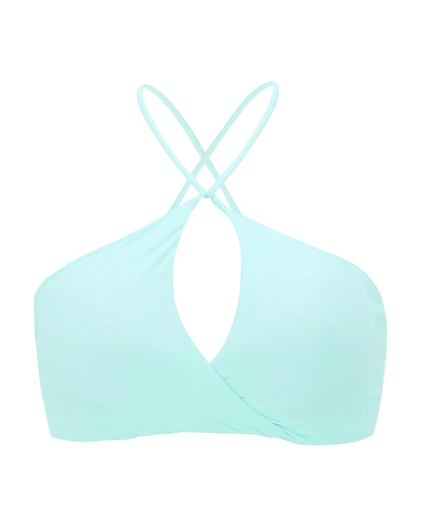 Top Cruzadito Halter Mint