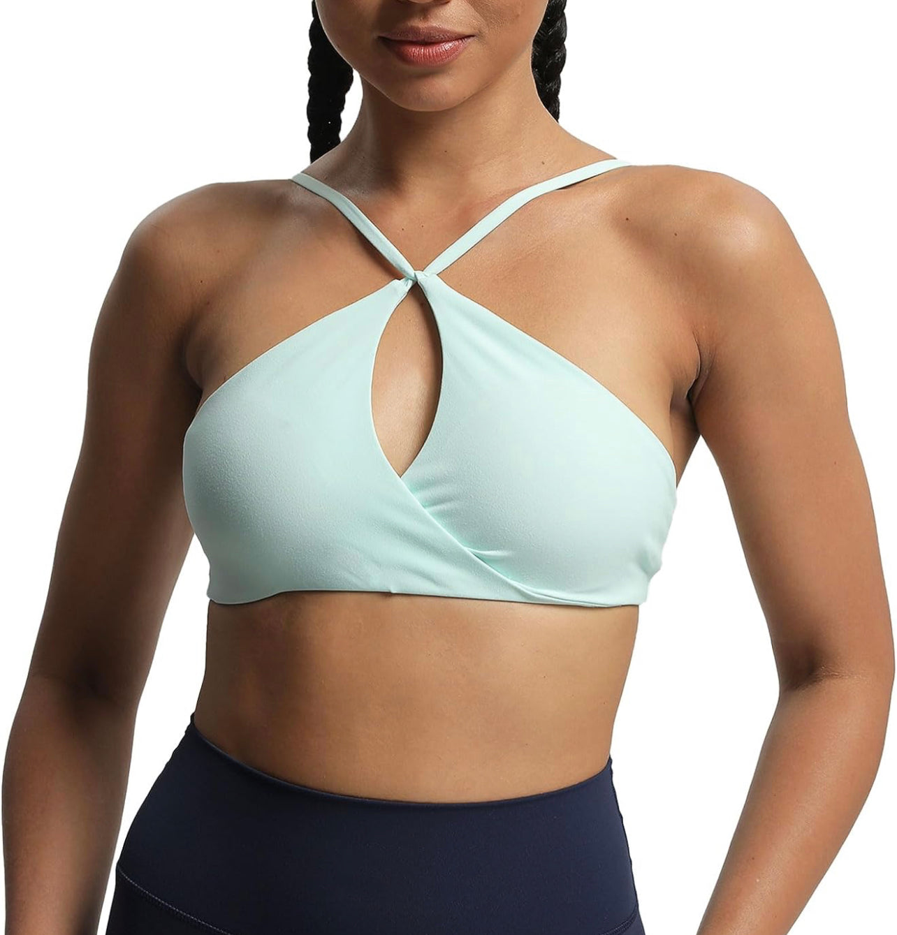 Top Cruzadito Halter Mint