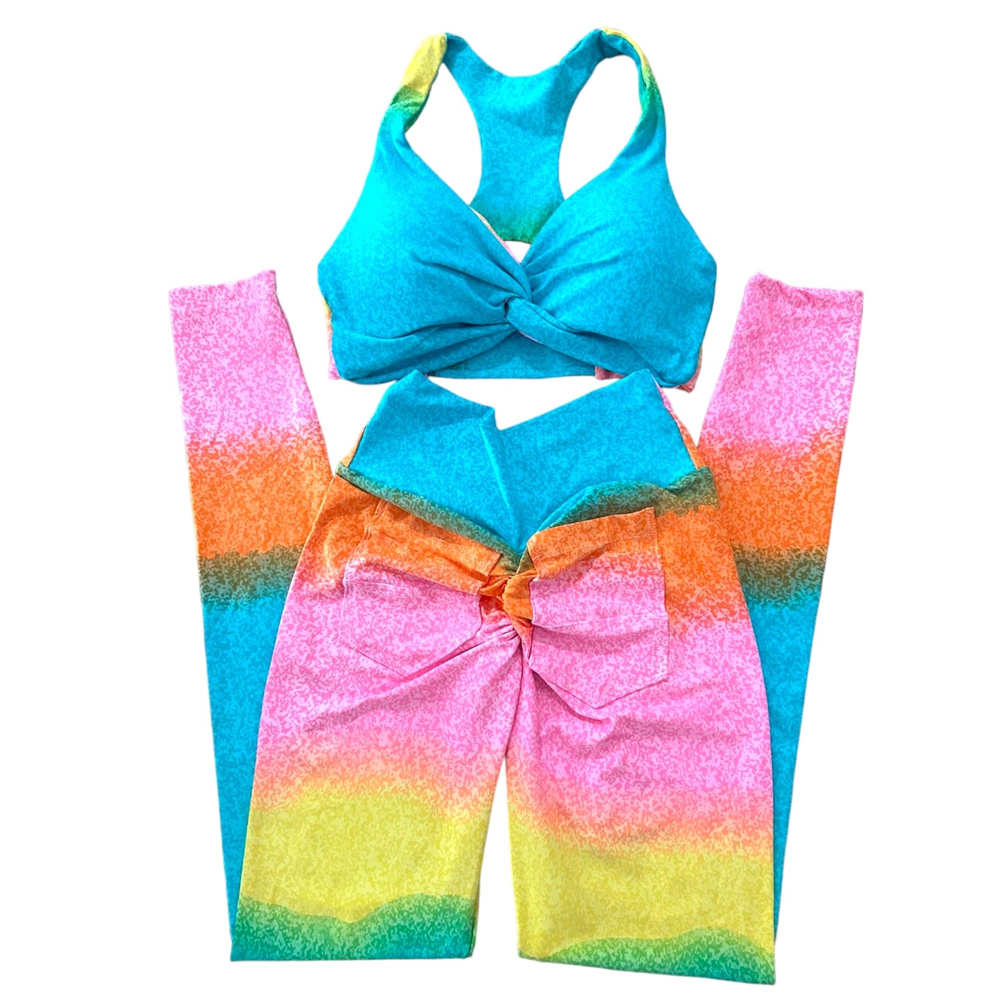 Legging Set Pastel Raibow NEW