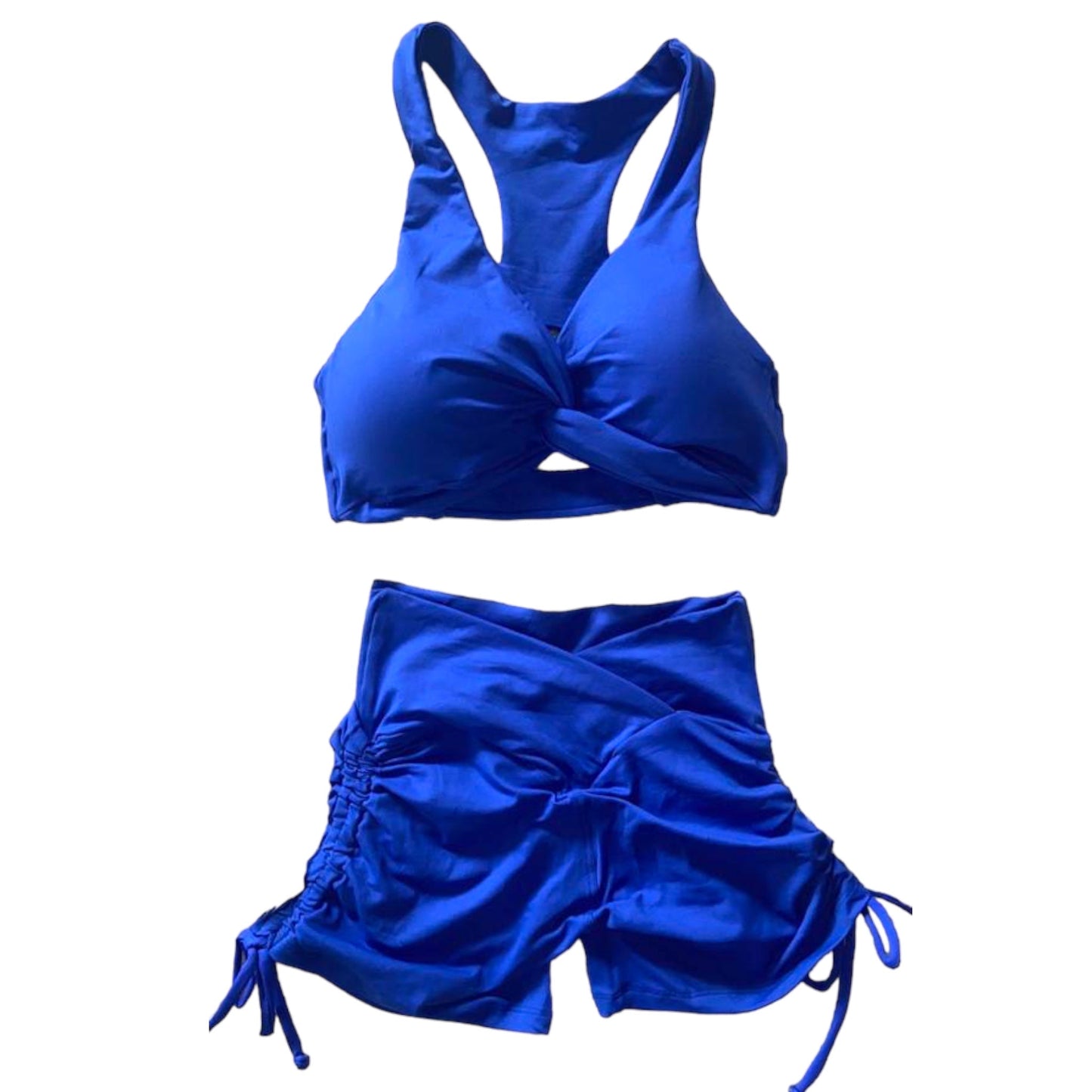 Set Short Royal Blue Scrunchbutt SUPER SALE