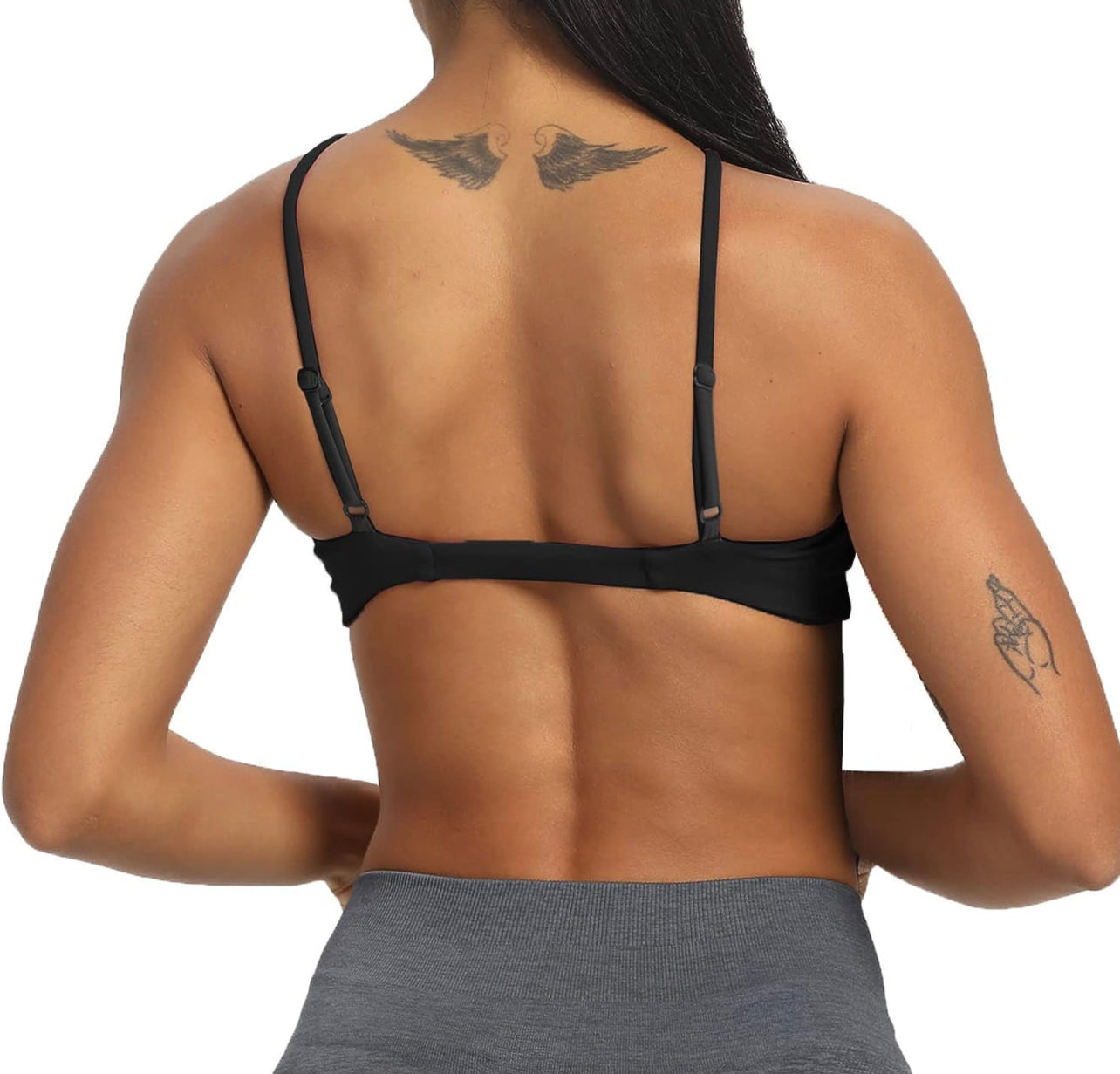 Top Cruzadito Halter Black