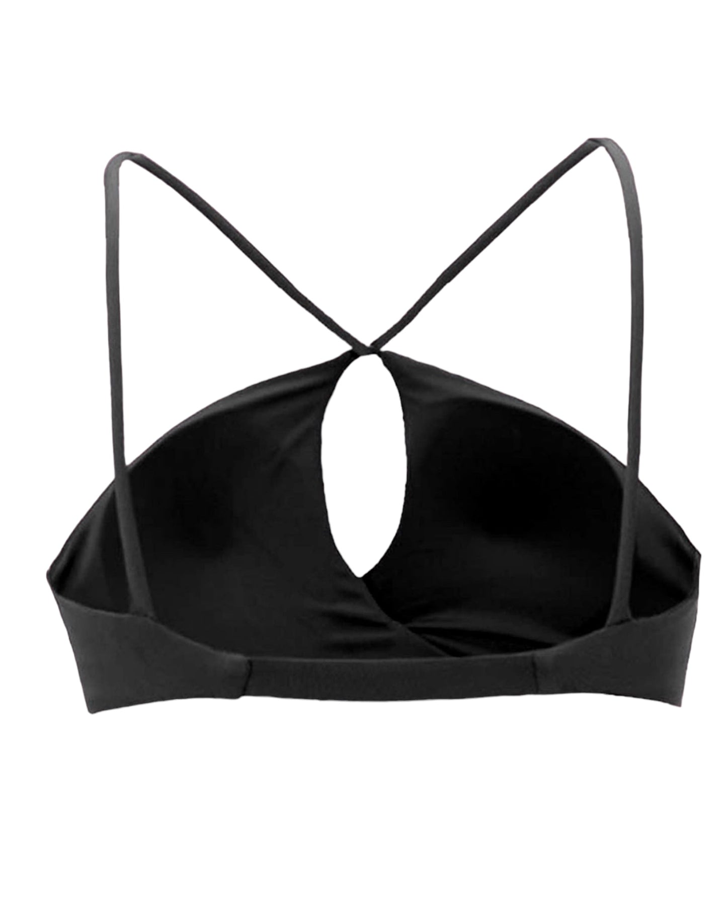 Top Cruzadito Halter Black