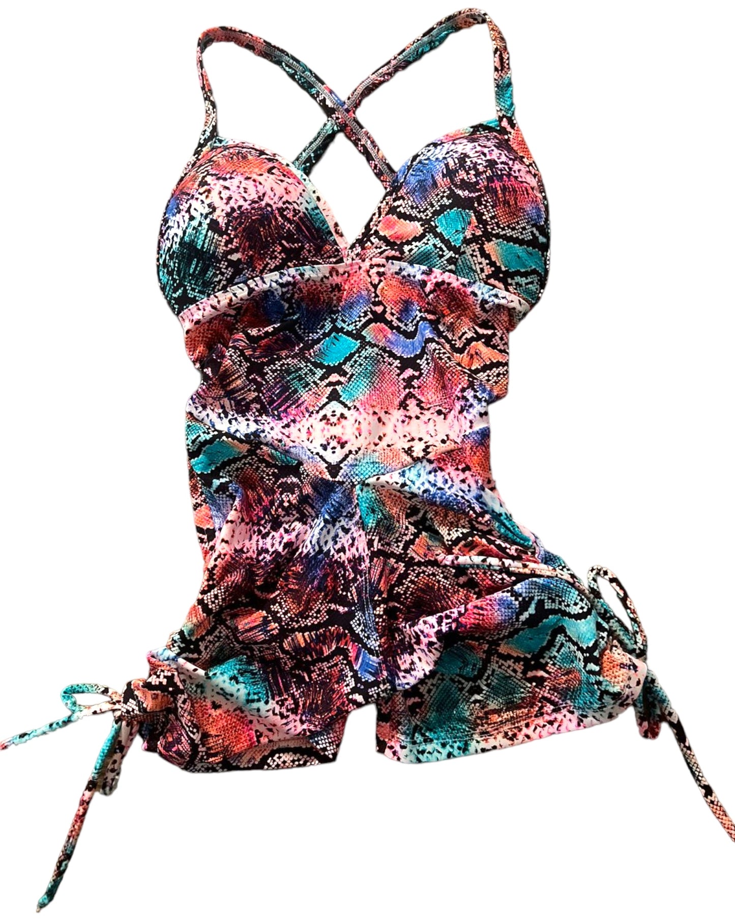 Short Animal Print Colorful ScrunchButt SUPER SALE