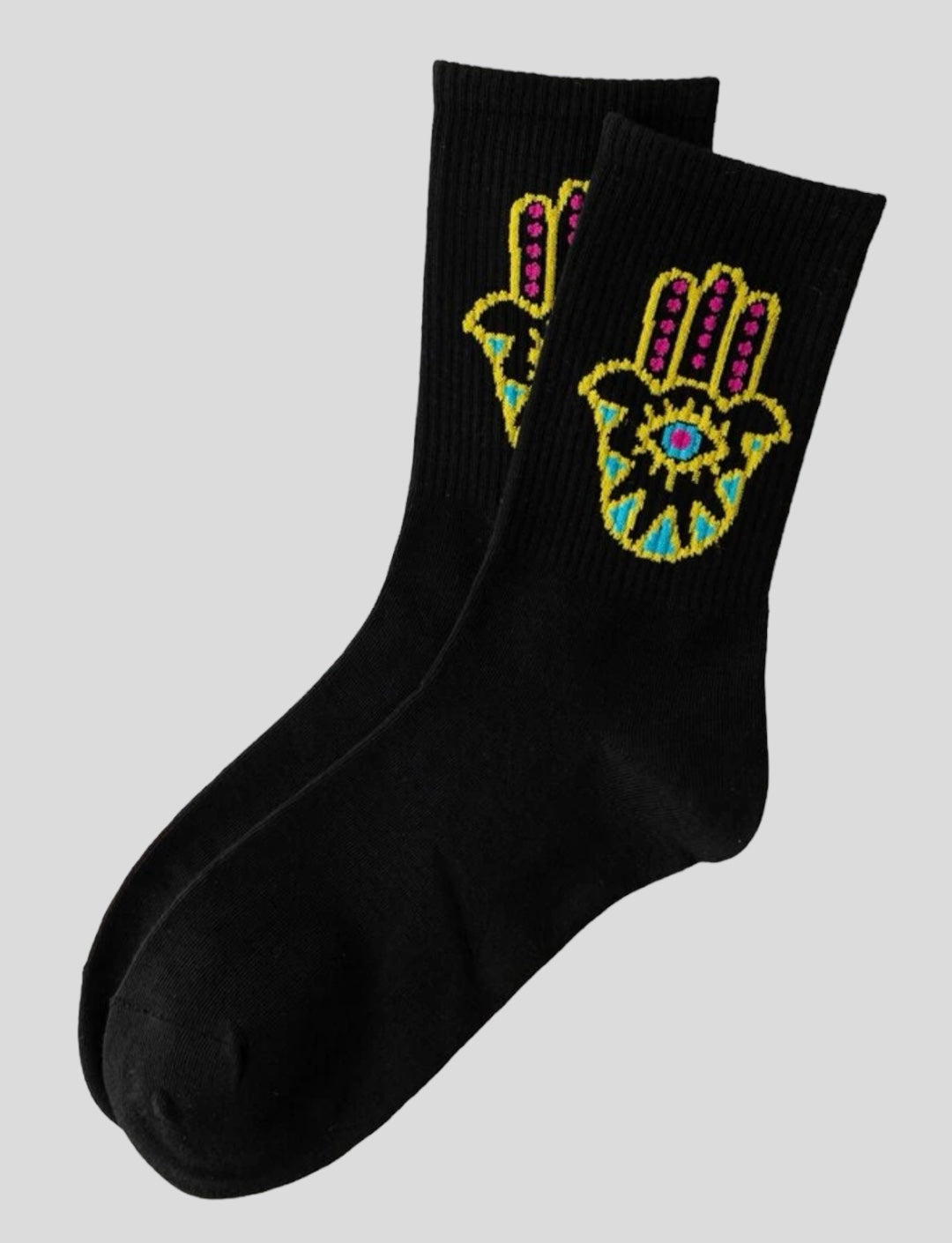 Socks Hamsa Pattern•Black Friday Sale